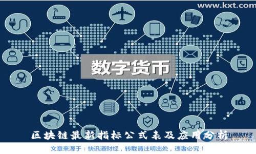 区块链最新指标公式表及应用分析